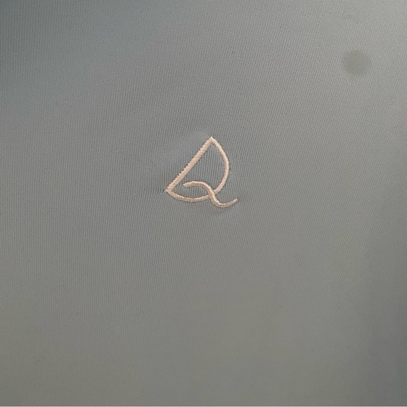 Deolax Mens L Light Blue 1/4 Zip Golf Pullover Long Sleeve Performance NWT - Picture 3 of 8